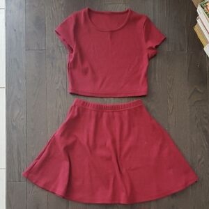 Cute Skirt Set